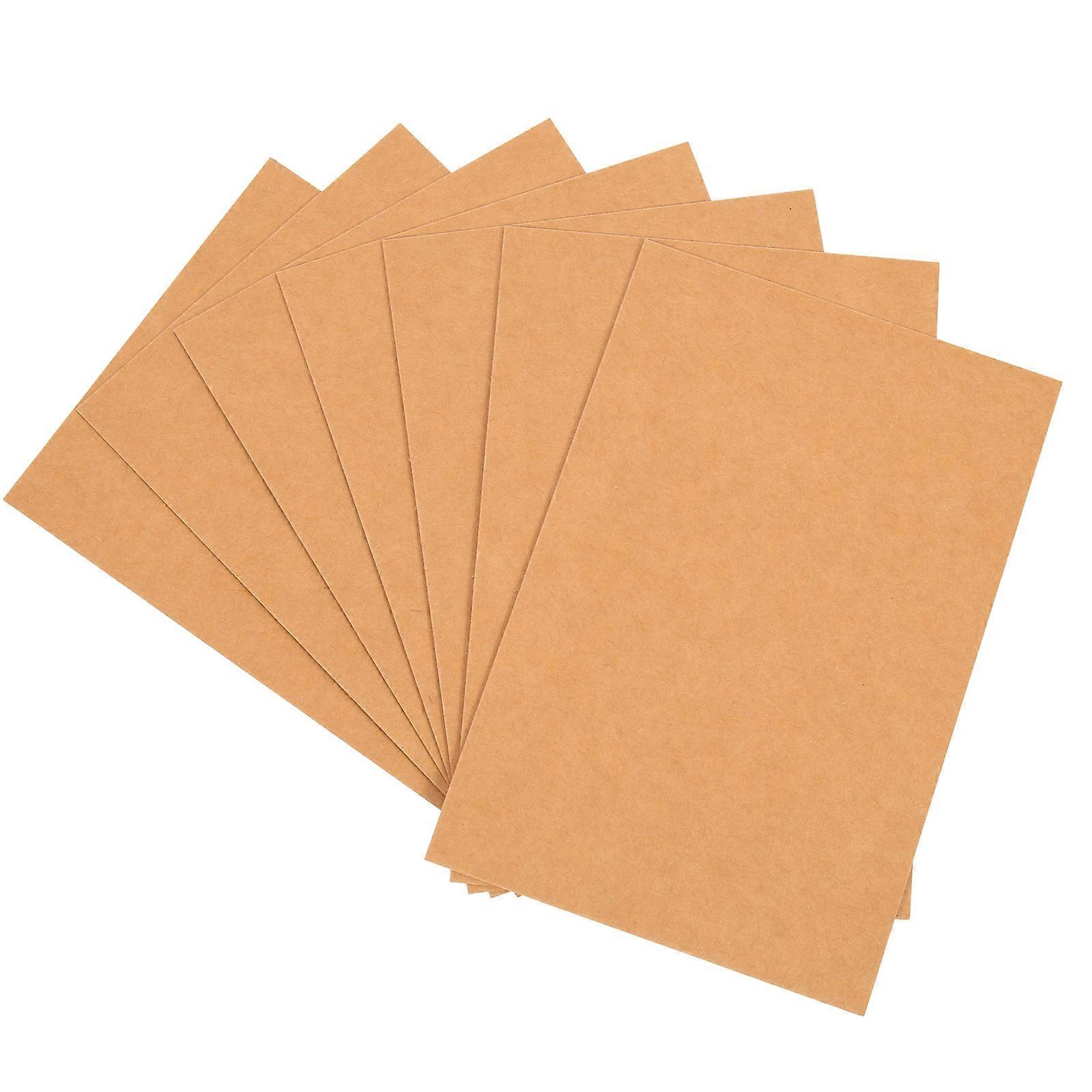 Compact Blank Kraft Multi-Function Graffiti For Students Writers present Occasions Rectangular 100Pcs