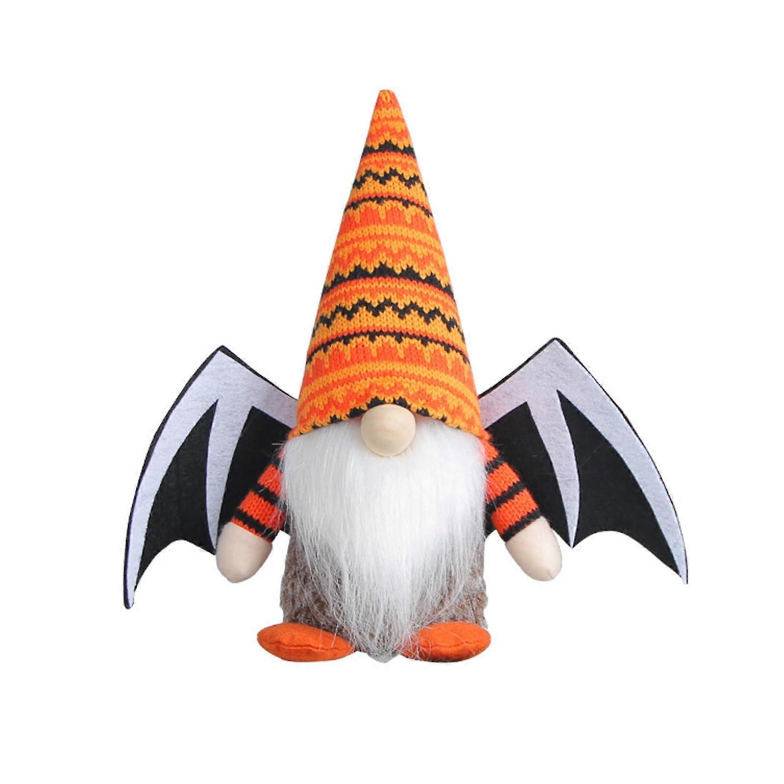 Halloween decoration wings plush dwarves dwarves garden Swedish Tomtes figures for kitchen tiered tray Halloween Ref: 3494