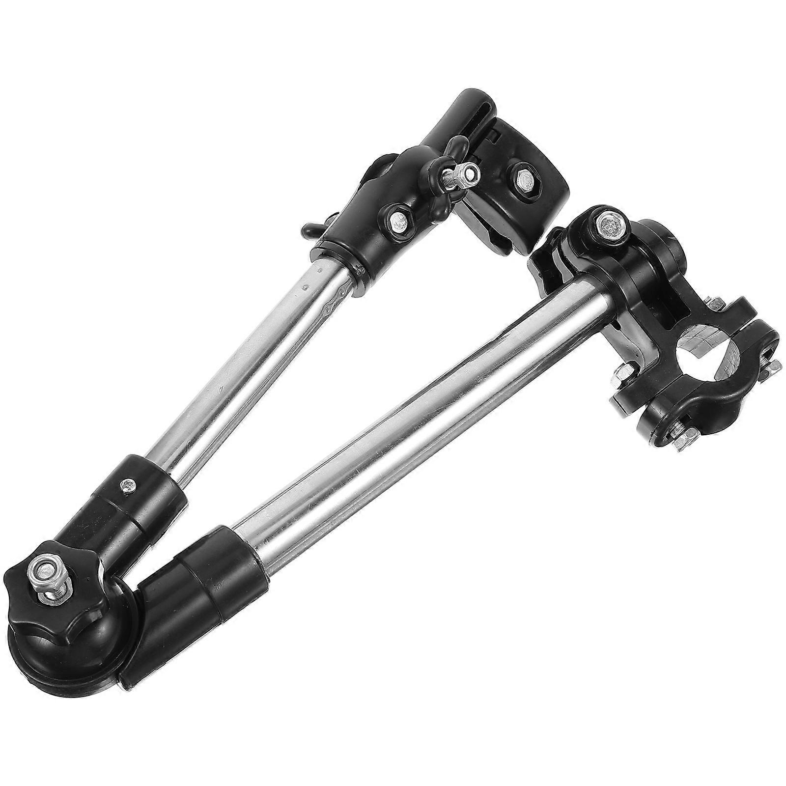 Bicycle Umbrella Holder Mount Stand for Electric Bikes & Wheelchairs – Universal Clamp Connector for Easy Installation – Compatible with Strollers &