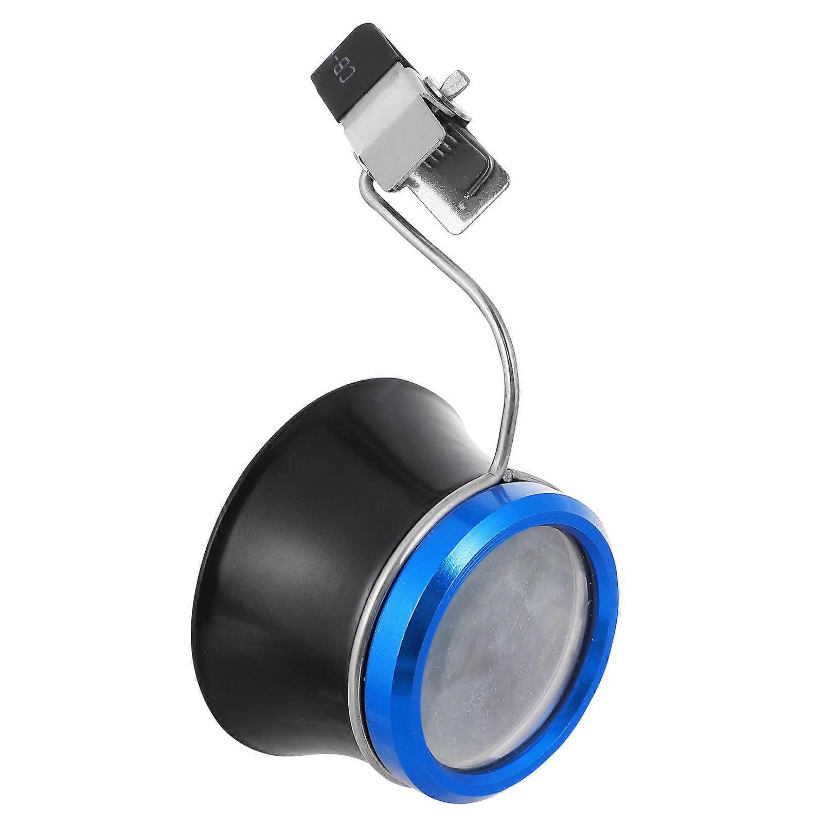 Lightweight Clip On Loupe Magnifier for Watchmakers, Jewelers & Hobbyists – Convenient Glasses Attachment for Watch Repair and Fine Craft Work