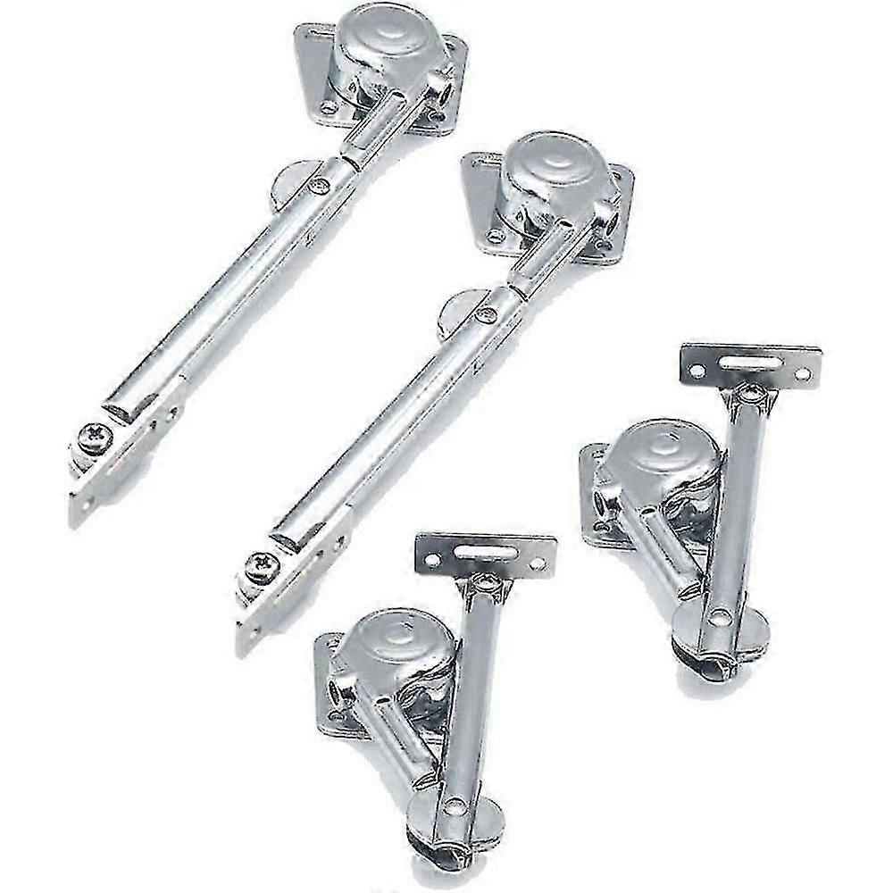 Set of 2 Pneumatic Stay,Strut Lift Stay Support, Tool Box Hinge Heavy Duty,2 Sets (2 Right and 2 Left)