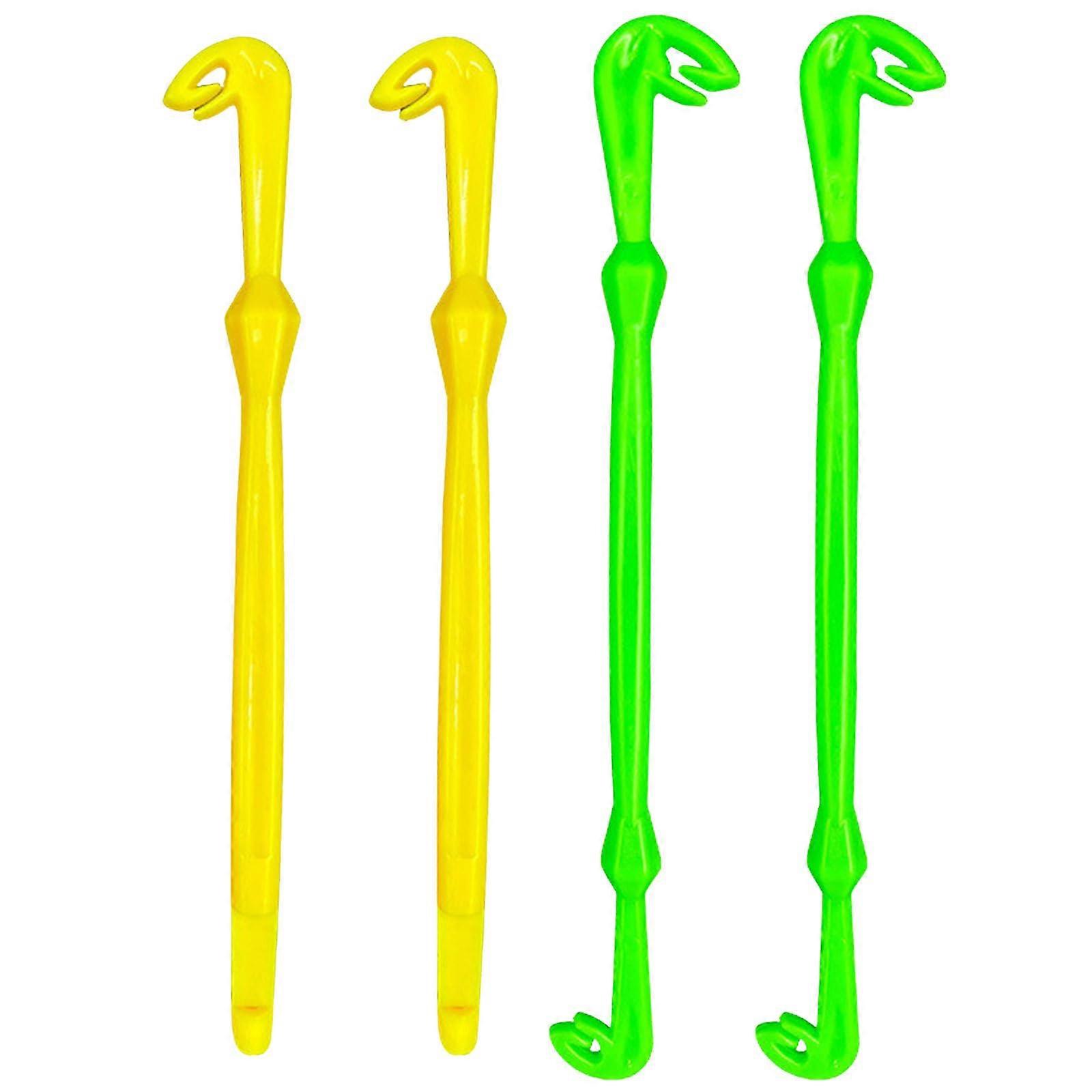 4 Pcs Simple Hooks Loop Tie Disgorger Tool Fishing Unhook Disgorger Tie Quick Manual Knot Tying Tool For Fly Fishing