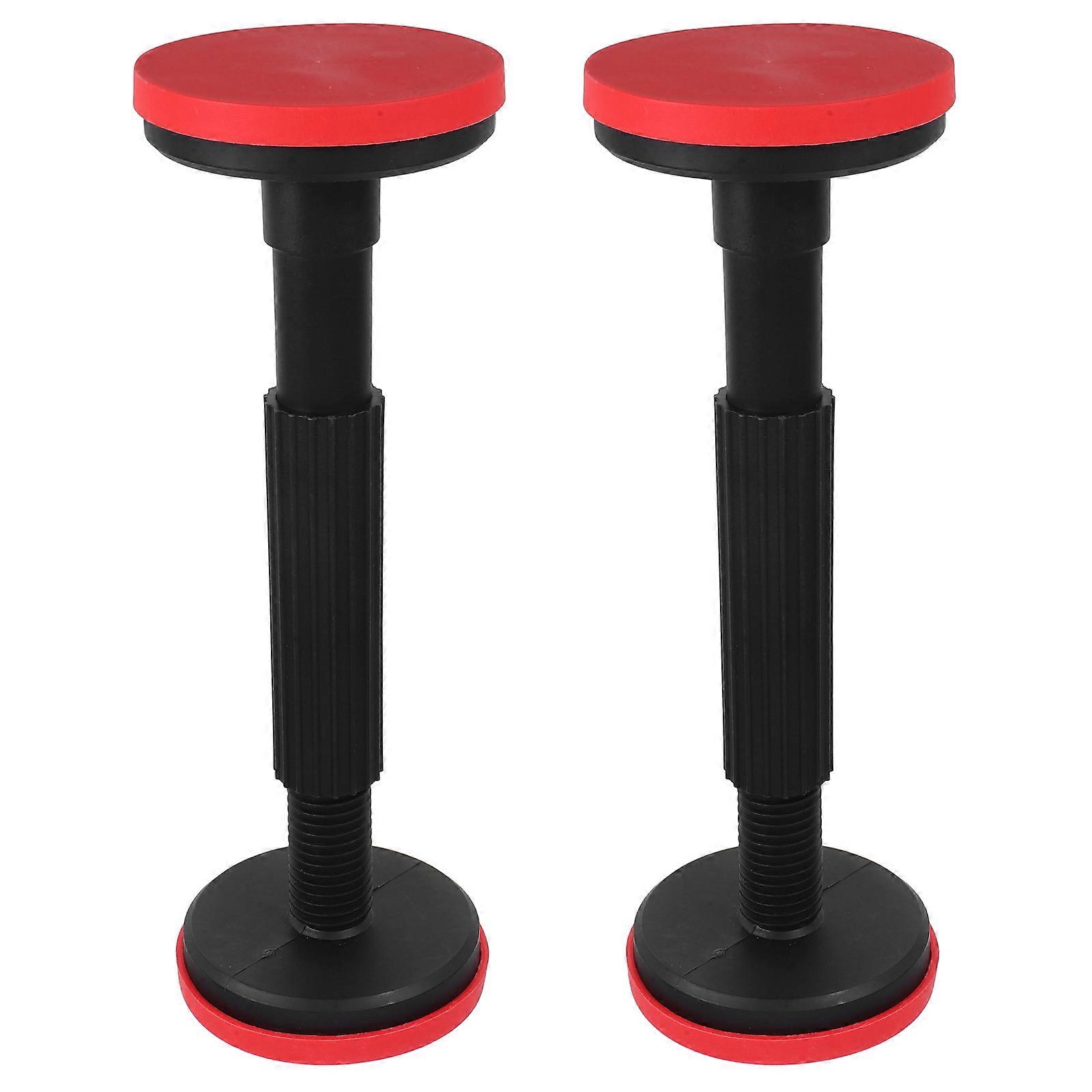 Telescoping Support Cabinet Jack Pole Adjustable Lifting For Furniture Home Leveling 2Set