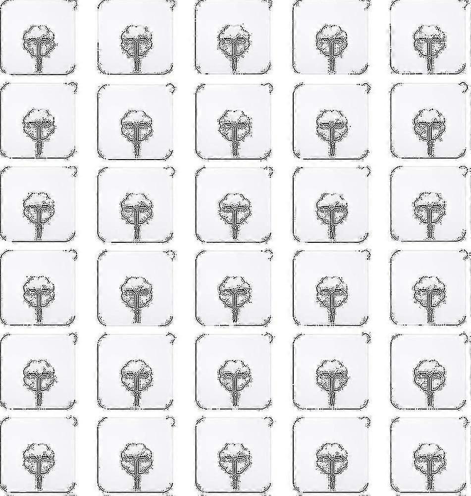 30 γάντζοι τοίχου βαρέως τύπου πακέτων με φορτίο 22lbs/10kg