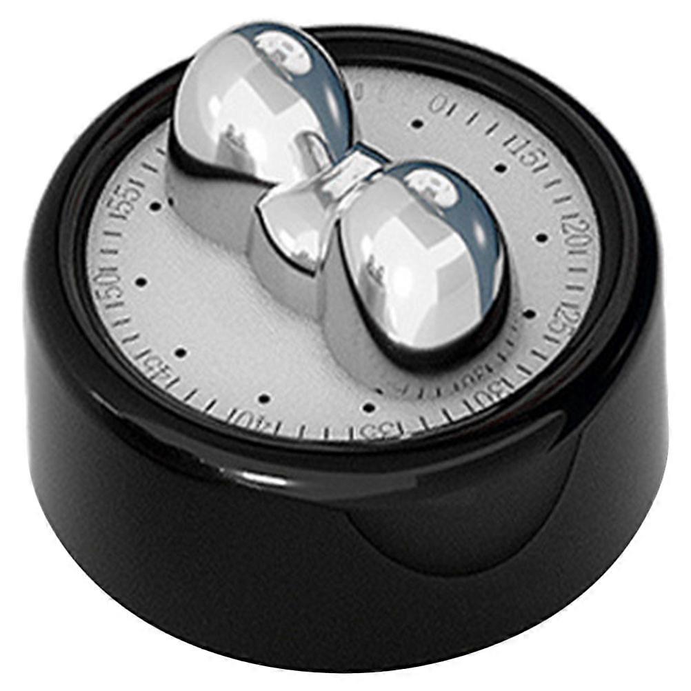 Kitchen Baking Timer Tool Mechanical Timer Sturdy Timer for Home Decor and Management Students Black 8.30X8.30X7.50CM 1Pack