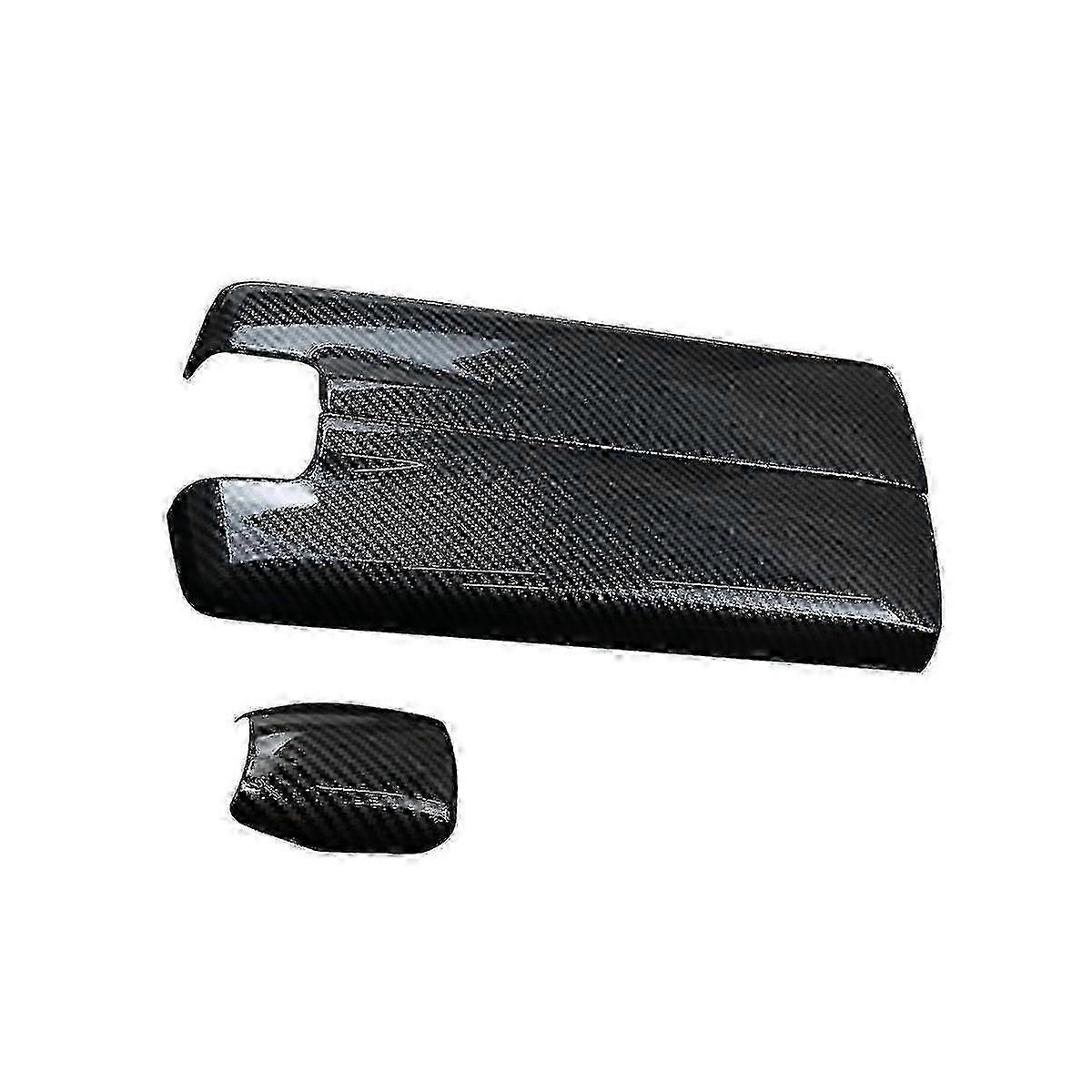 Car Center Console Tidying Armrest Box Panel Cover For Cls W218 2012-2017(carbon Fiber) F26