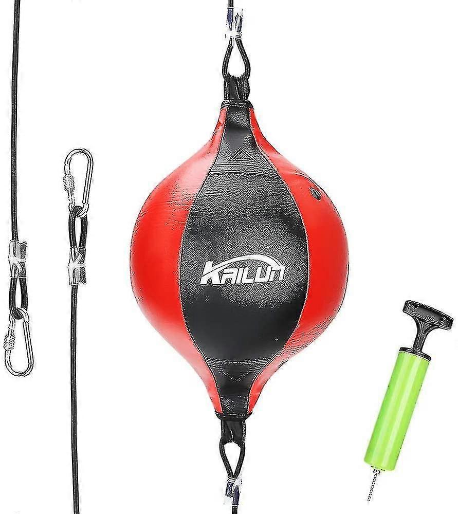 Boule de vitesse en cuir suspendue Boxe Punching Ball, pour Gym Mma Punch Bag/yy