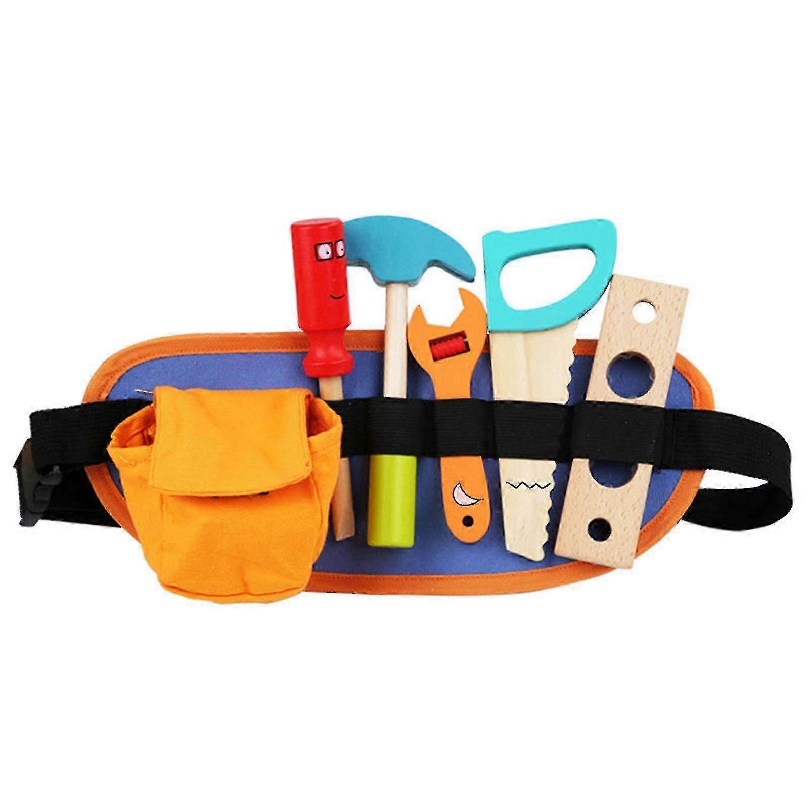 Children's Pretend Toolbox Toy Educational 3D Puzzle Carpenter Toy for Kids 3+ High Quality