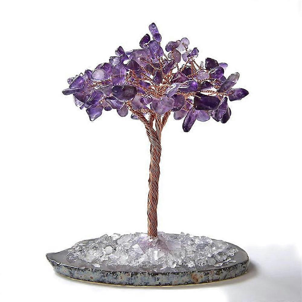 Ornaments Decoration-Natural Fluorite Crystal Tree-Style2