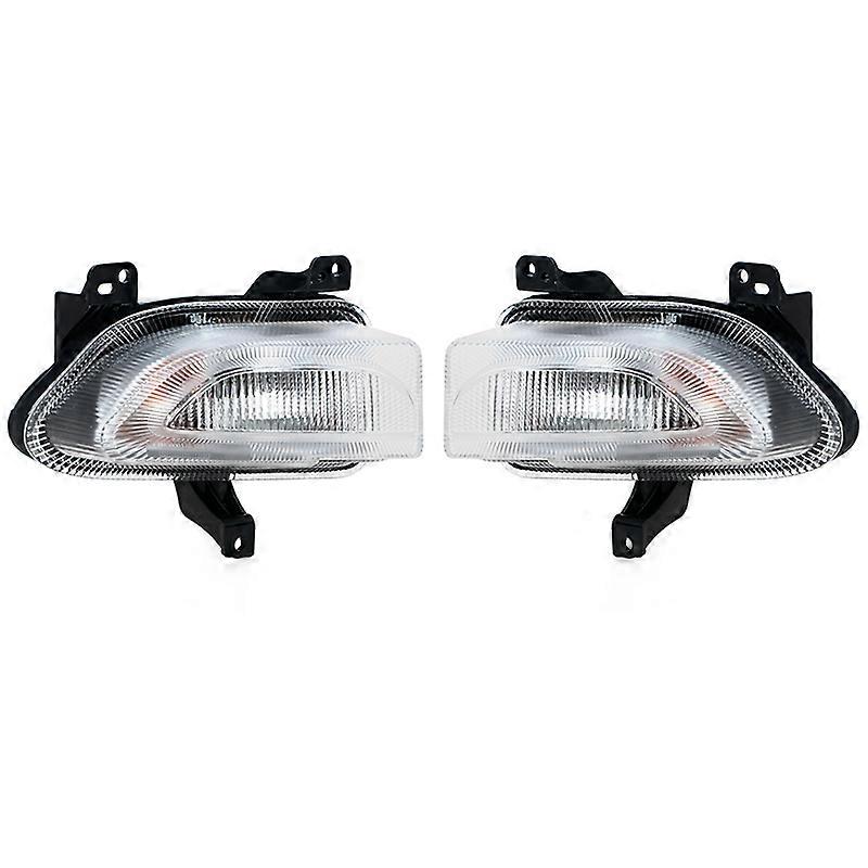For Jeep Renegade 2015-2018 Car Front Bumper Fog Light Daytime Running Lamp Signal Lamp Car Accessories 68256431AA 68256432AA