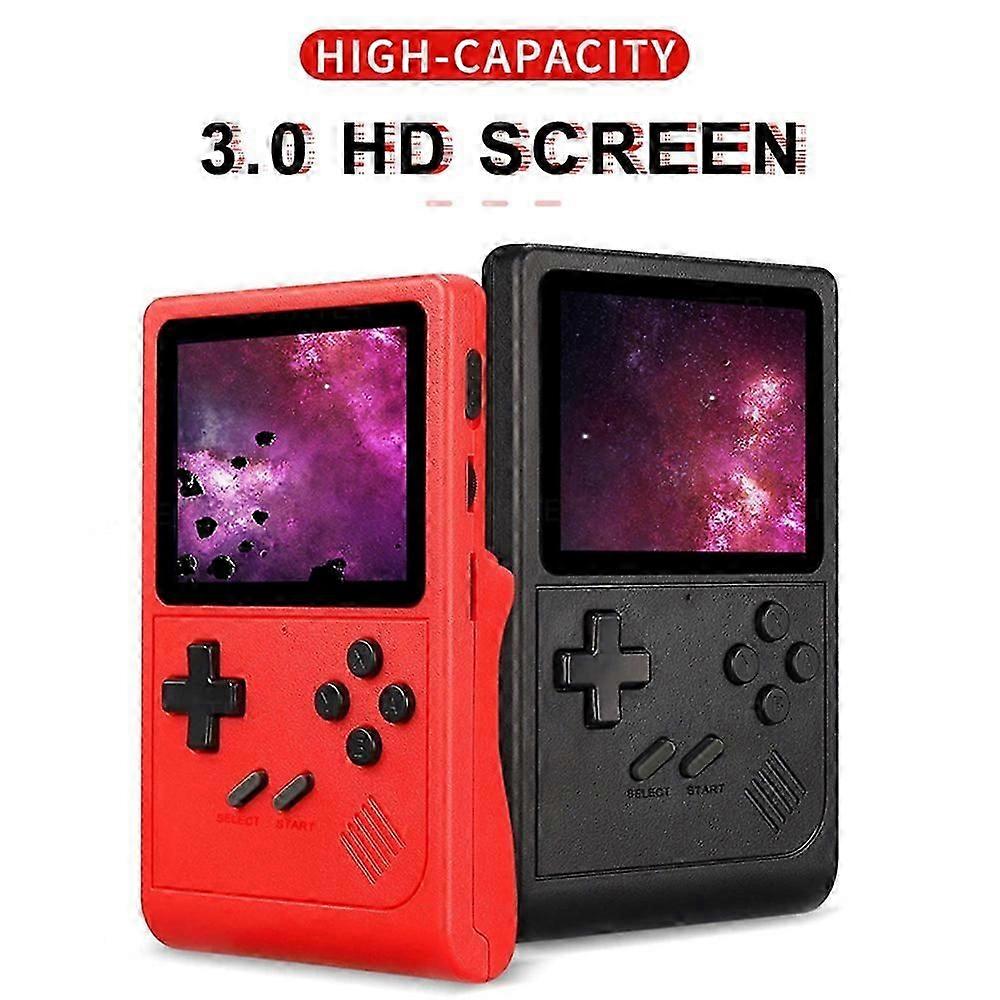 GB300 3.0 Inch Screen Handheld Game Console Player Video Game Console Built-in 6000 Game For FC/PCE/SFC/MD/GB/GBC/GBA Support AV Output