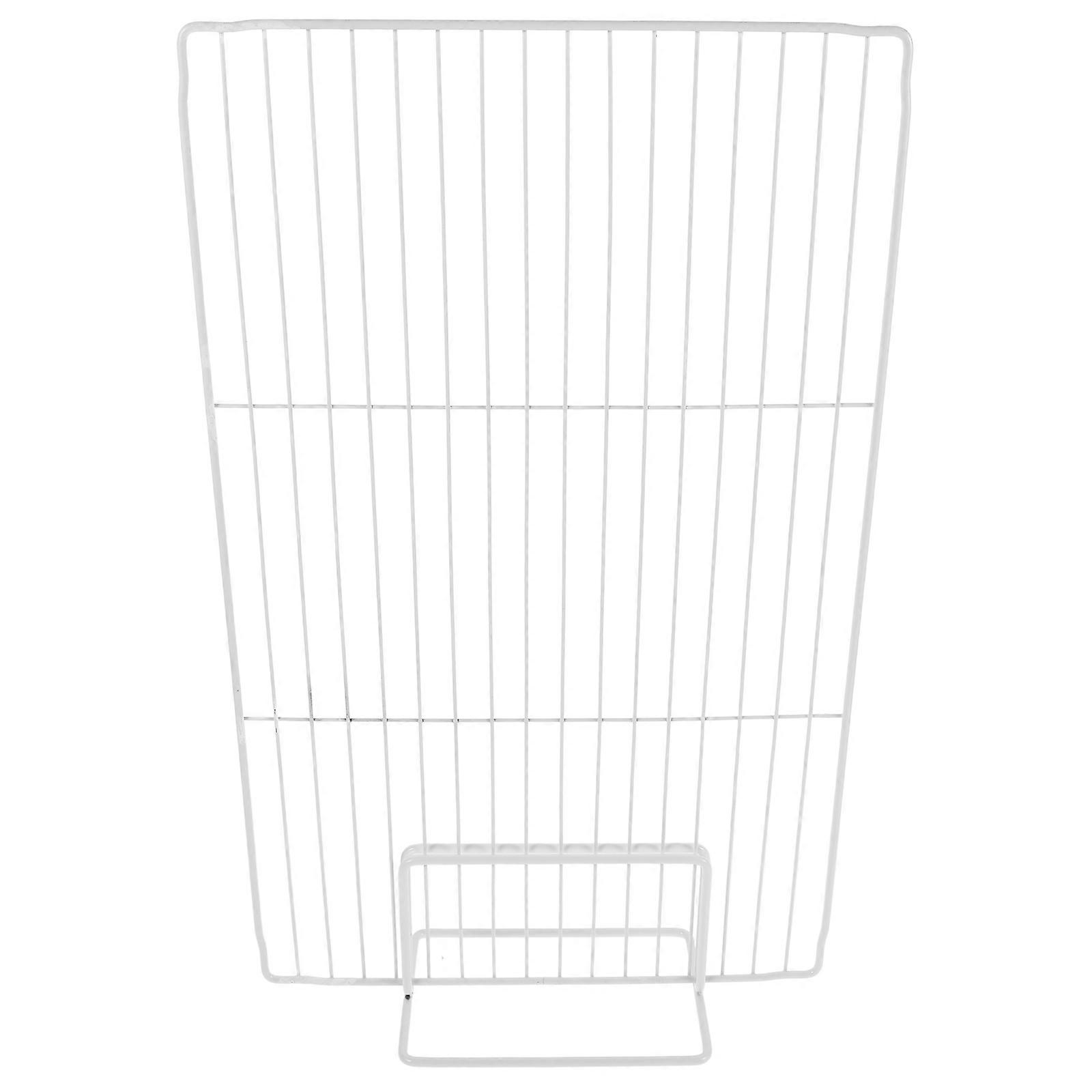 Iron Freezer Divider Partition for Organized Storage with Ventilated Mesh Design and Freshness Preservation for Home and Supermarkets