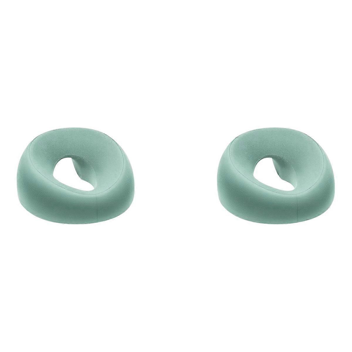 Ergonomics Lying Down Pillow Memory Foam for Beauty Salon green