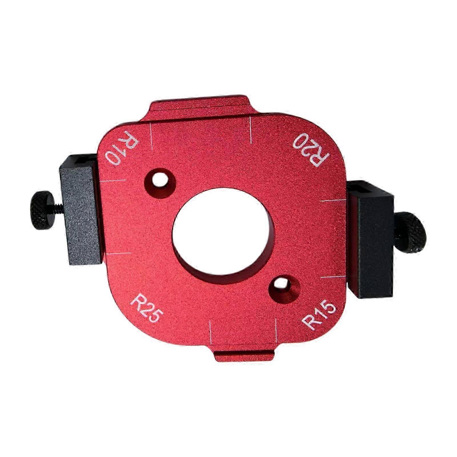 Round Corner Radius Template Circle Cutting Guide Jig for Woodworking & Furniture Making DIY Projects