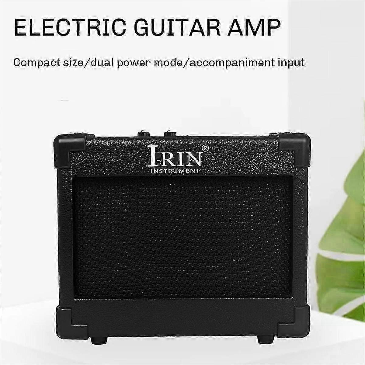 Guitar Portable Amp Electric Guitar Bass Mini Amplifier Small Speaker Accessory EU Plug js