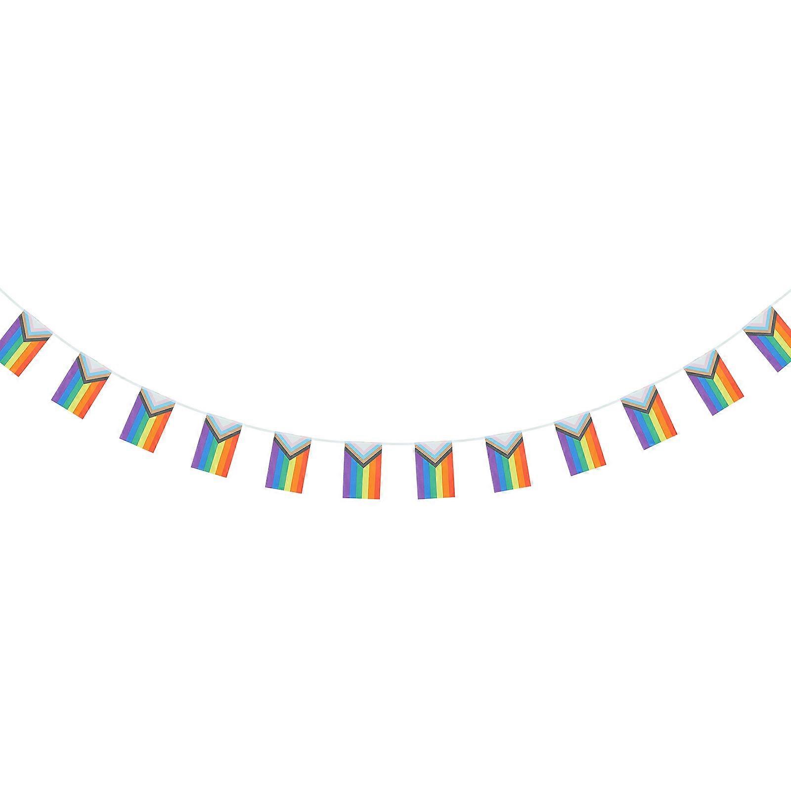 Triangle Flag Banner for Parties, Parades, and Events – Lightweight Decor for Indoor and Outdoor Celebrations