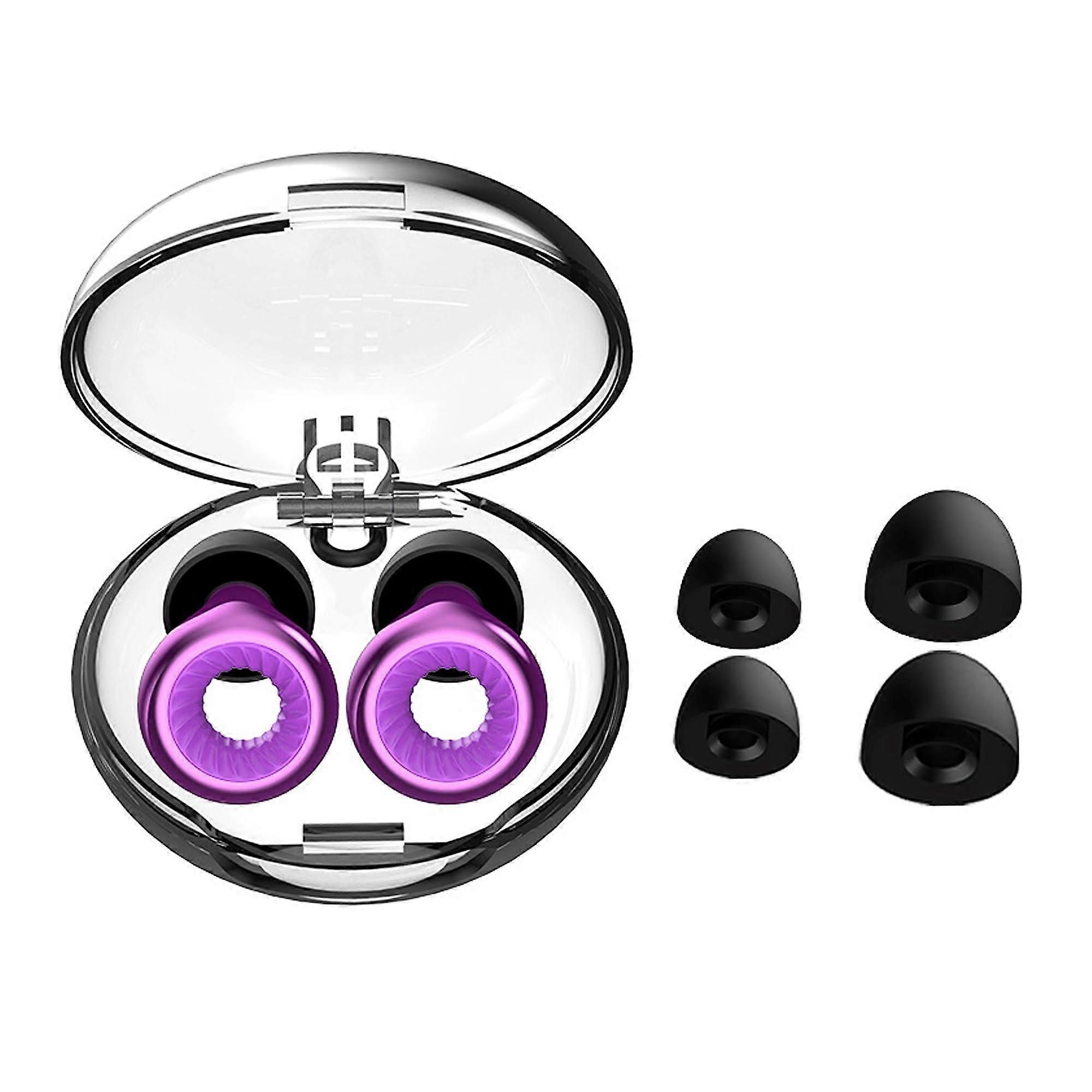 Silicone earplugs, noise reduction, noise cancellation, reusable, noise suppression (J)