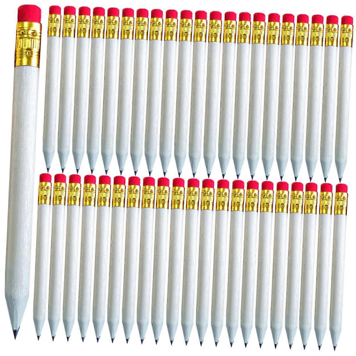 50 Pieces Short Golf Pencils for  Drawing Pencils for School and Art Projects Easy to Store Erasable