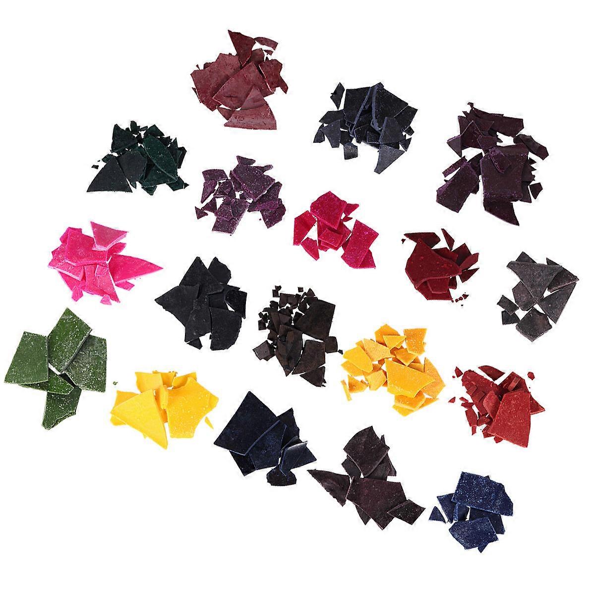DIY voksfargestoff stearinlys fargestoff assortert praksis profesjonell bruk 18 stk