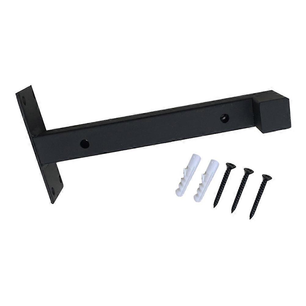 Fixing Brace Wrought Iron Baffle Bracket Multi-Purpose Storage Homeowners 20x8x4cm 1Set