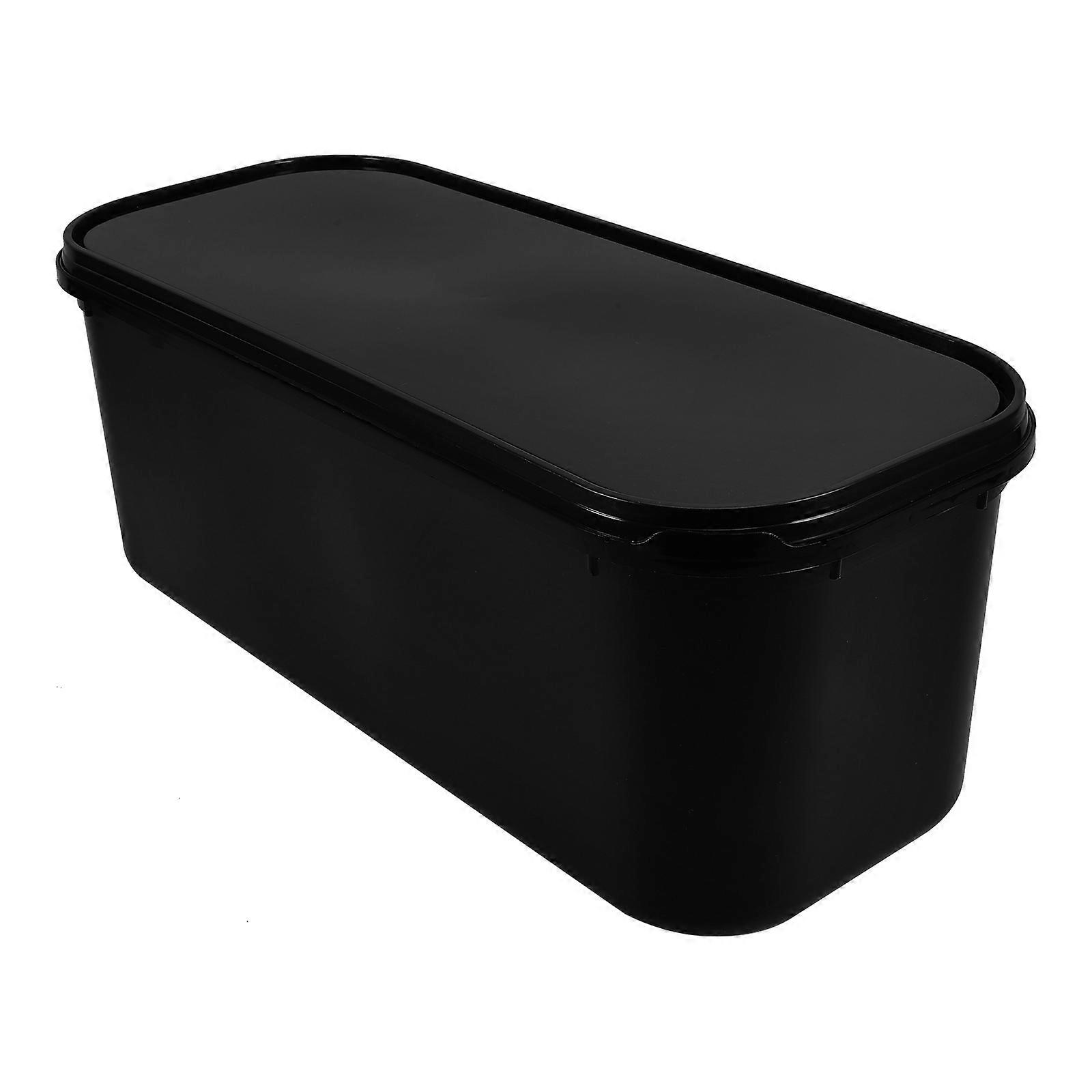 Reusable Freezer Dessert Container with Tight Sealing Lid for Ice Cream, Yogurt, Stews, and Portion Storage