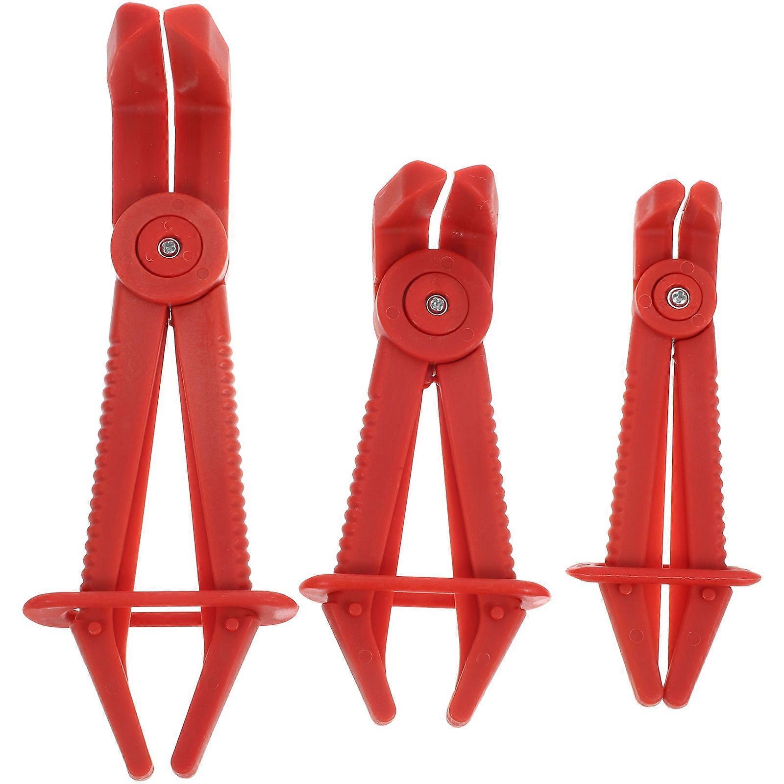 Automotive Hose Clamp Pliers Plastic Made For Tight Spaces And Beginners In Repair Hose Pinching Pliers 3Pcs