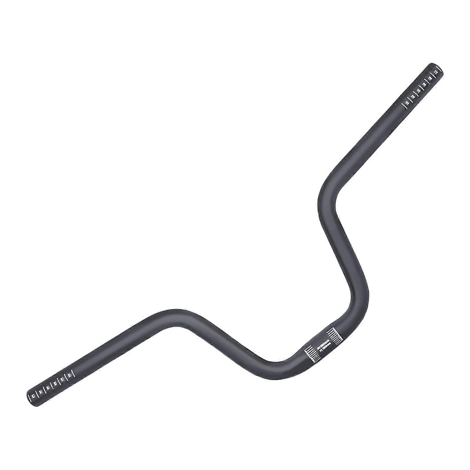 Road Bike Handlebar - Lightweight Aluminum Alloy, Standard Width, Enhanced Handling For Road Bikes