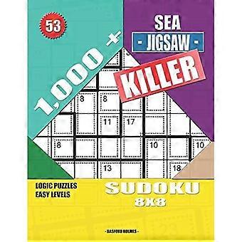 1000 + Sea Jigsaw Killer Sudoku 8x8 : Logiske puslespill enkle nivåer
