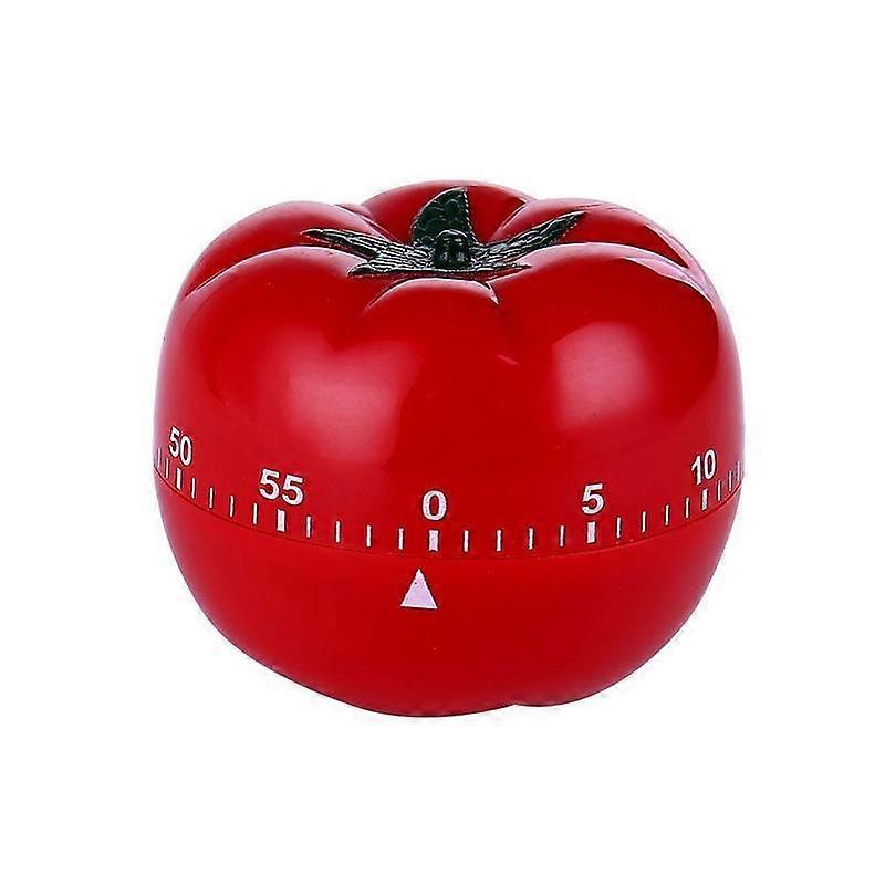 1xKitchen Tomato Shaped Timer 60 Minutes Cooking Mechanical Countdown шβ ρб K2J3