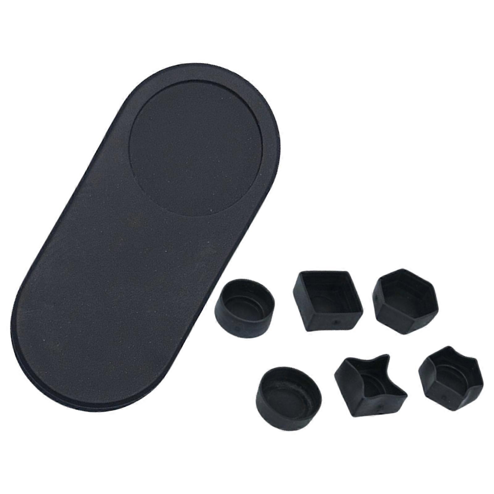 Portable Quiet Billiard Cue Tip Maintenance Tool Magnetic Chalks Clamps for Pool Cues Magnetic Attachments Multicolor