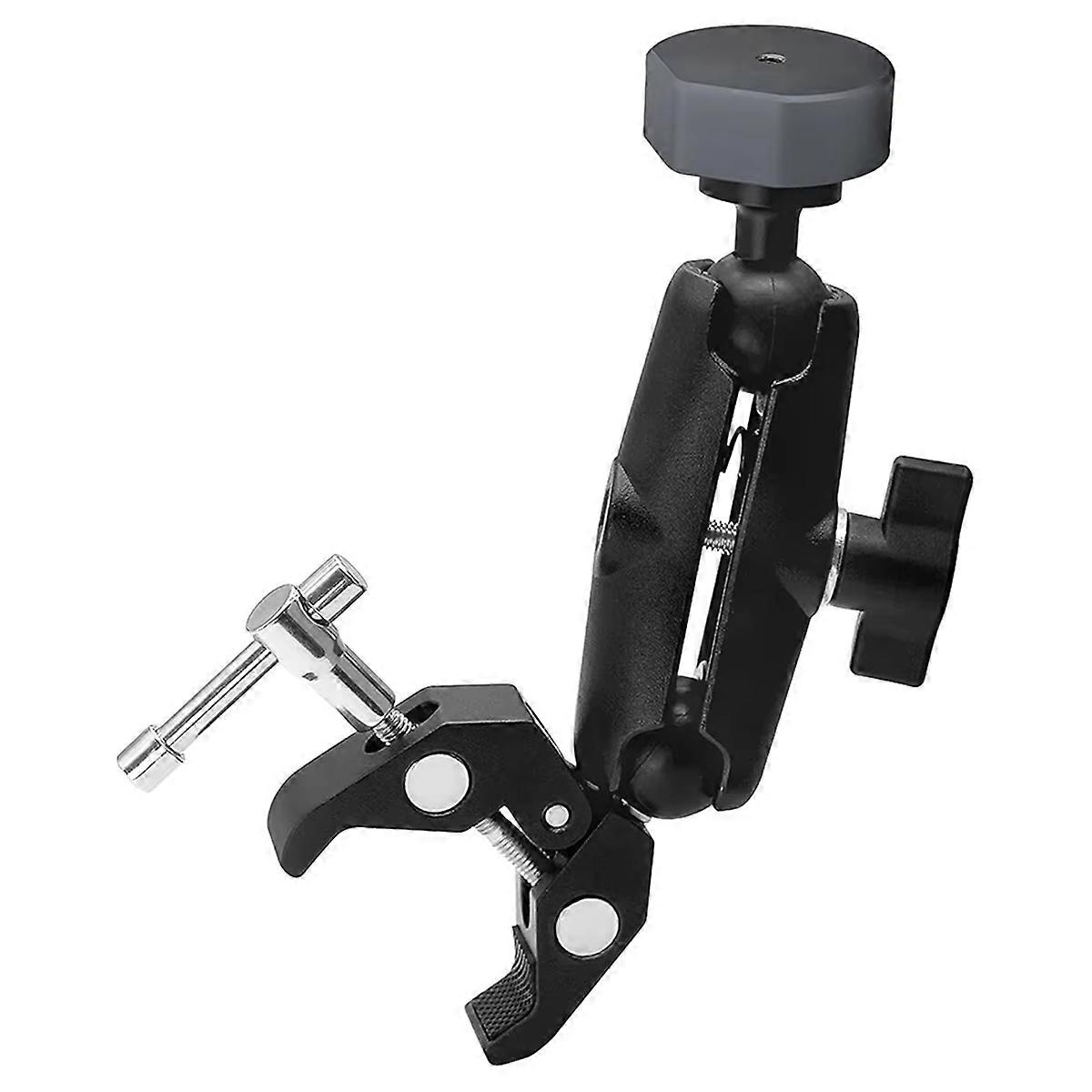 For Mini Mount Adjustable Clamp Bracket Kit Clamp Mount for RV Ladders Roof Rack Balcony