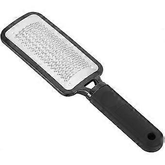 Foot Scraper Callus Remover Black Pedicure Heel Grater Stainless Steel File Foot Wiper