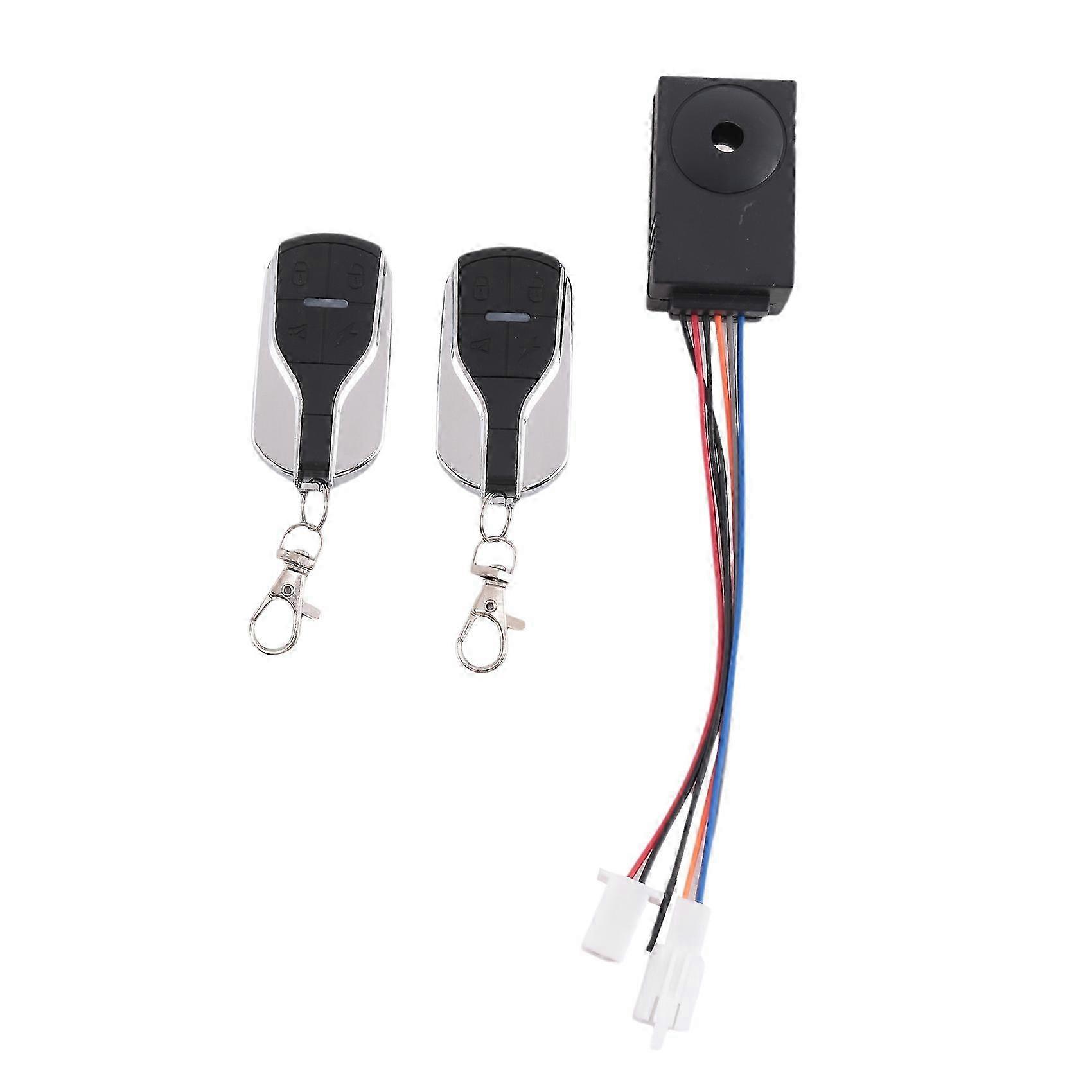 Ebike Alarm System 36V 48V 60V 72V with Two Switch for Scooter Ebike Edition0722