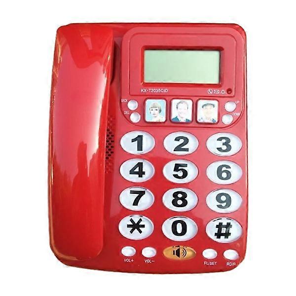 Stylish display telephone with speed dial speakerphone adjustable tone Handsfree