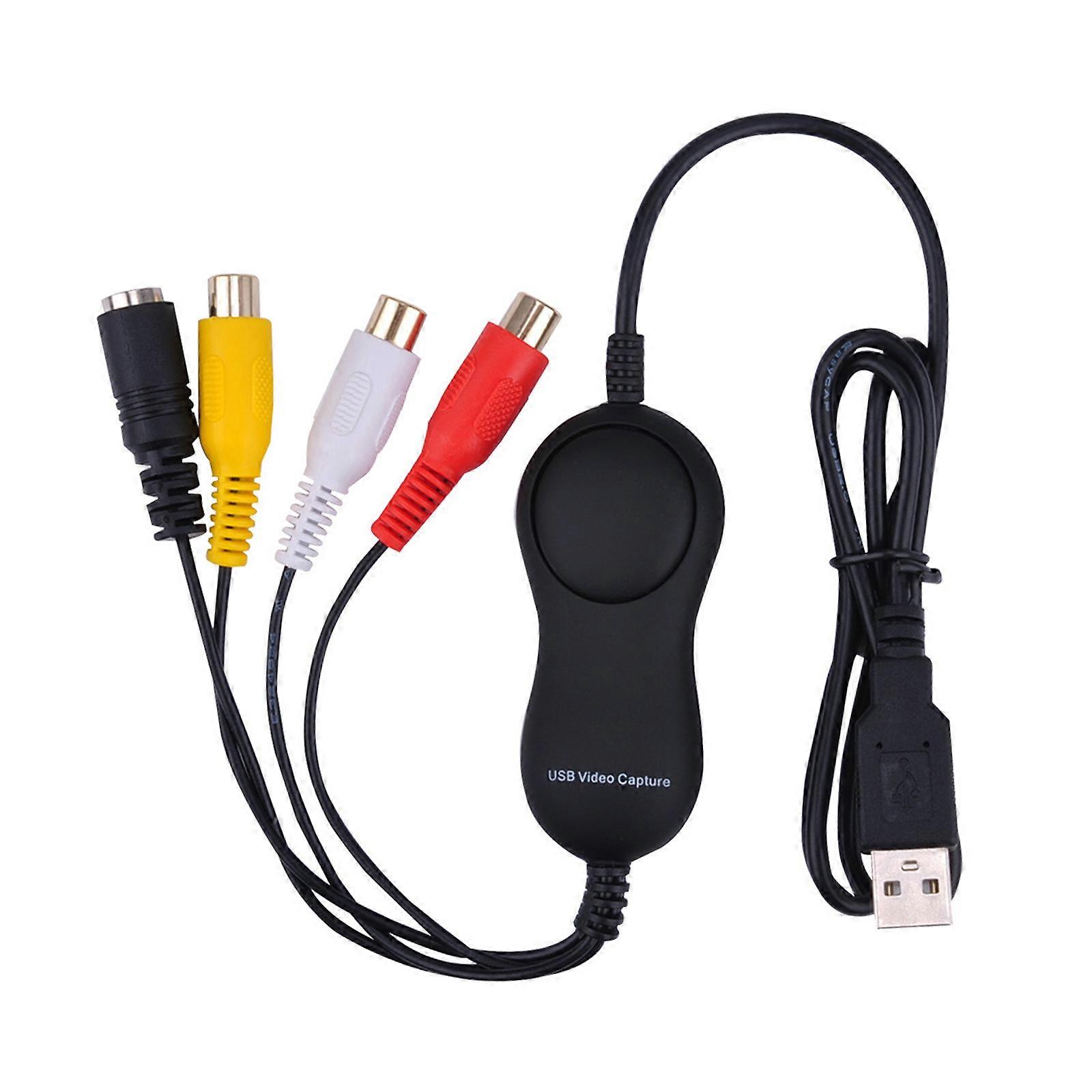 Analogs Video Capture Card USB2.0 For Legacys Device Features Plugs and Play Operation Crosses Platform Compatibility Multicolor