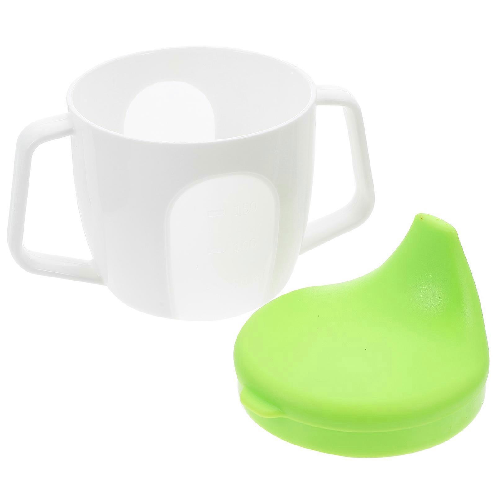 Toddler Trainer Sippy Cup With Scale Ideal For Daily Use 150ML Green 1Pcs