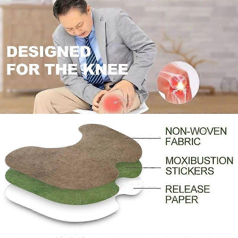 Knee Comfort Thermal Patch - Herbal-infused Heat Application Pad
