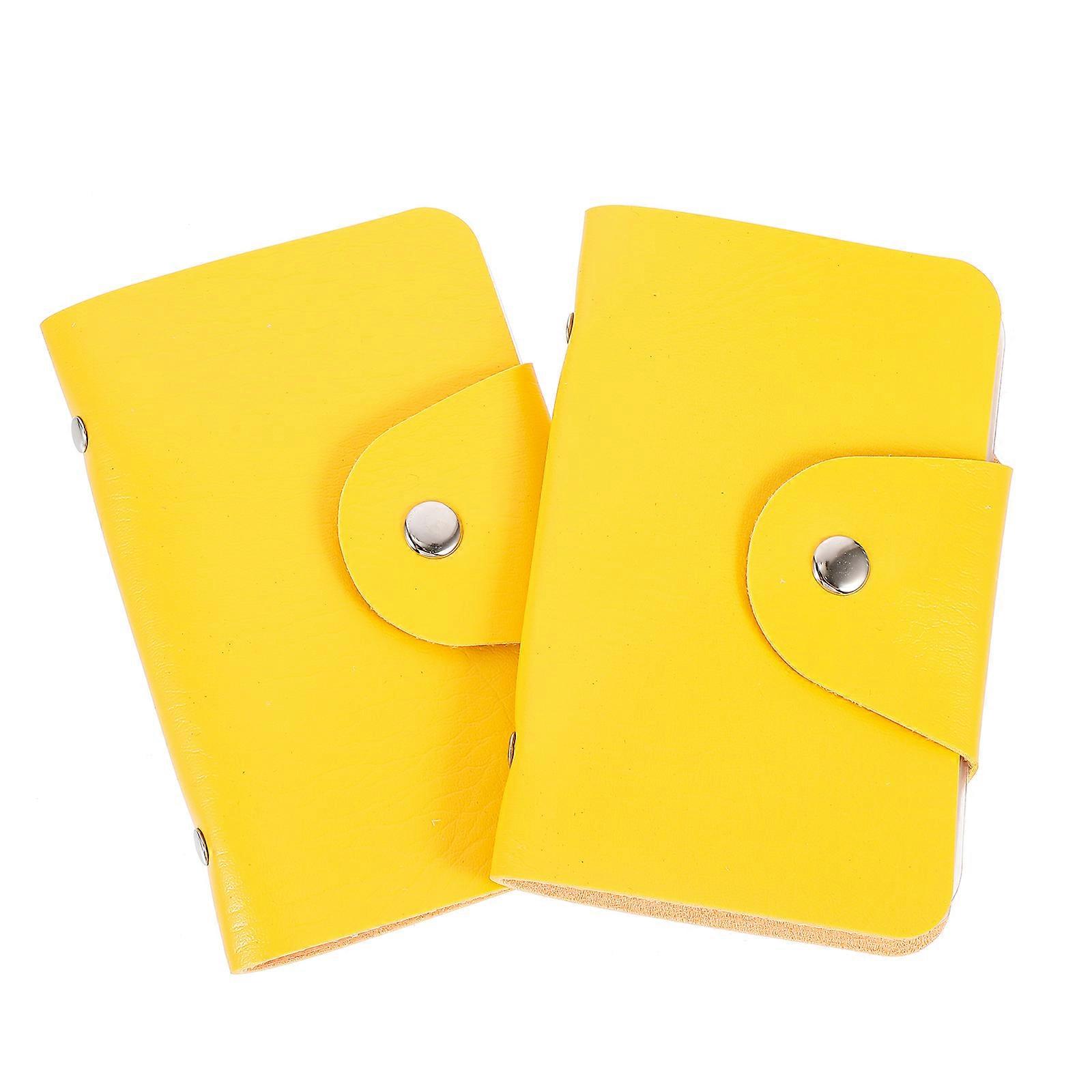 Nail Stencil Bag 2Pcs Convenient Storage Pouch For Travel With 20 Card Slots And Simple Design