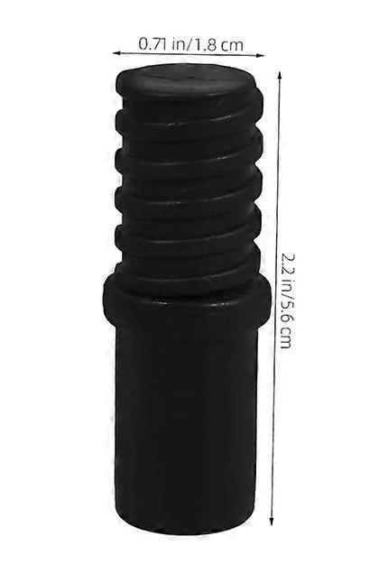 2pcs Threaded Pole Connectors: Threaded Replacement Tip 0.71inch Thread Diameter for Broom and Mop Handles Easy Installation