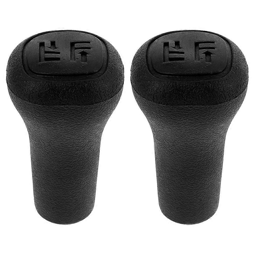 2Pcs Handle Knob for Forklift Sturdy Replacement Lever Knob Forklift Accessories Plastic Forklift Knob Forklift Handle Knob (Side Shifting)
