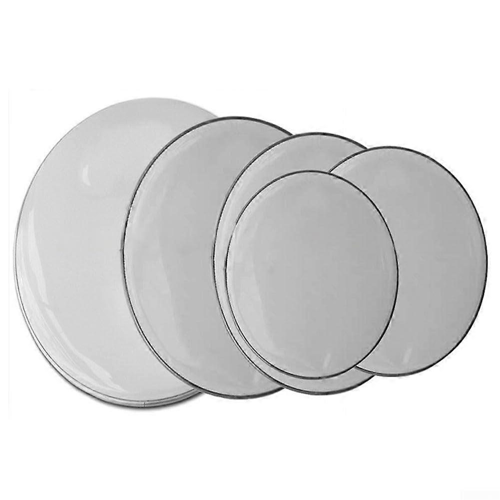 Reduced Volume Drum Skin Ideal for Home Exercise 0.188mm Thickness Ensures Durability and Consistent Sound (10')