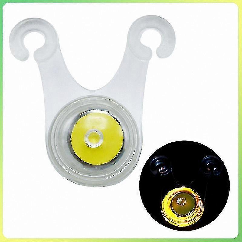 10-Pack Outdoor String Lights with Waterproof Rope Guard for Camping and Safety Warning