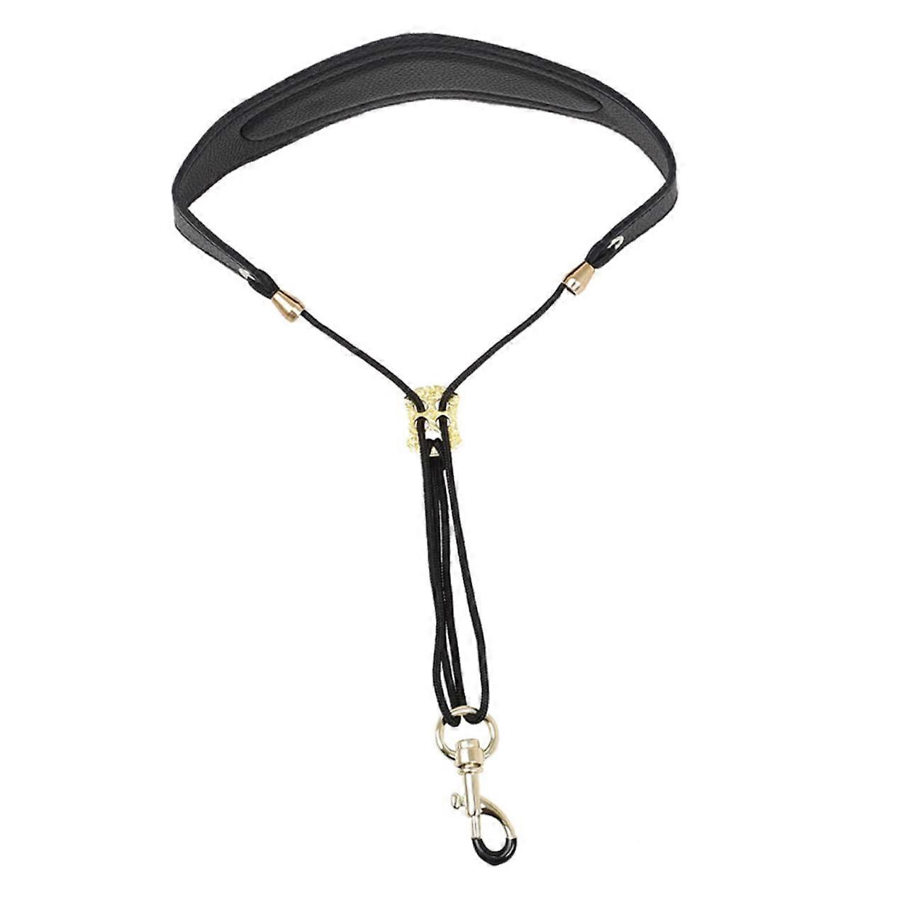 Adjustable Saxophone Strap, Padded Neck Strap for Soprano and Tenor Saxophone