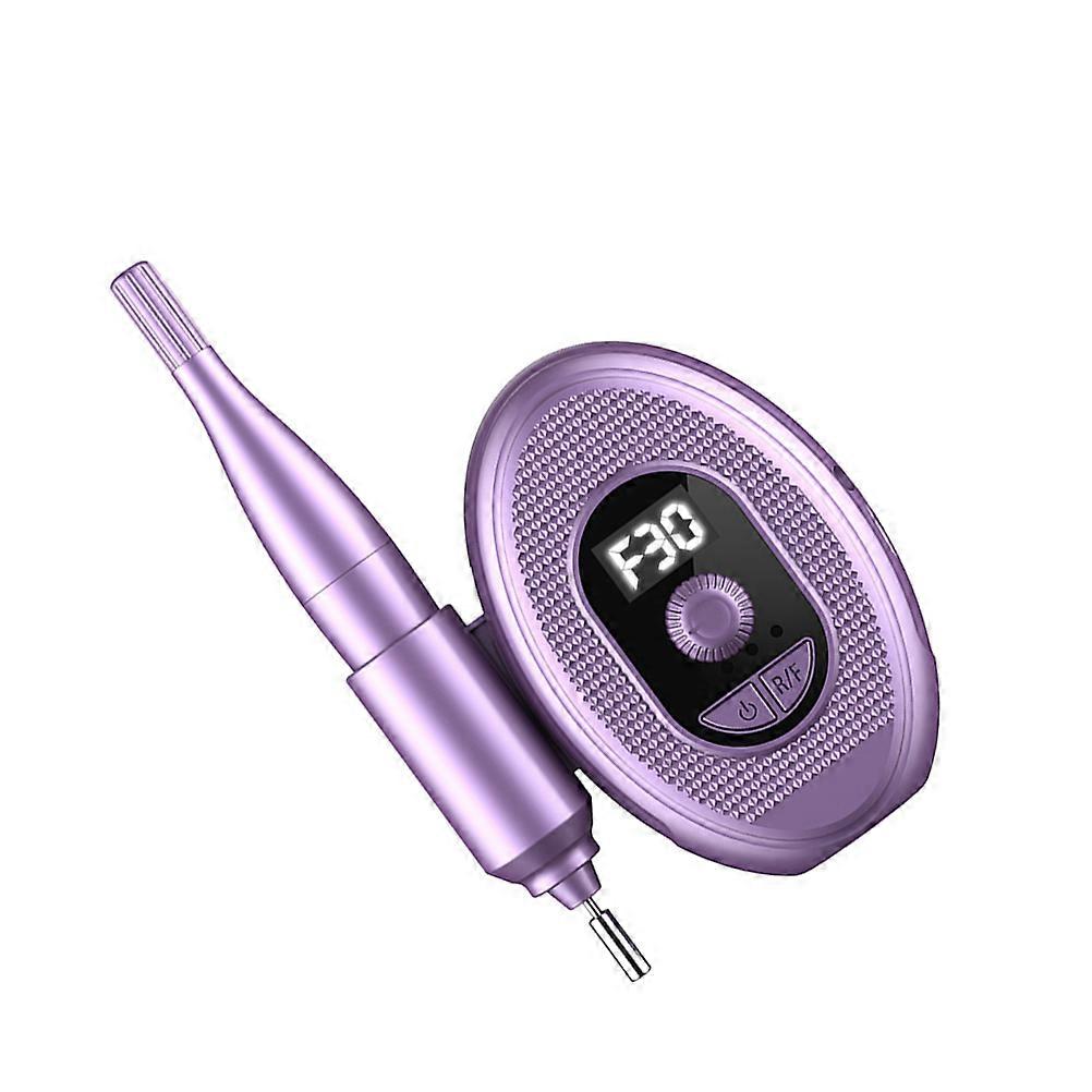 Nail Drill Polishing Machine 1 Set Ideal For Nail Salon And Home Use In Purple Finish