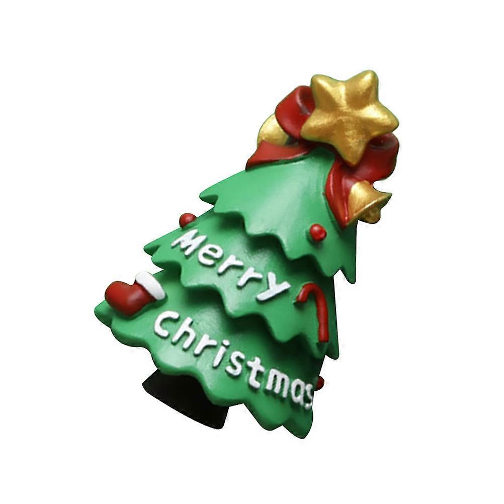 Funny Cartoon Fridge Magnet Sticker For Refrigerator Decoration In Christmas Theme 5.6X3.5X2.6CM 1Pack