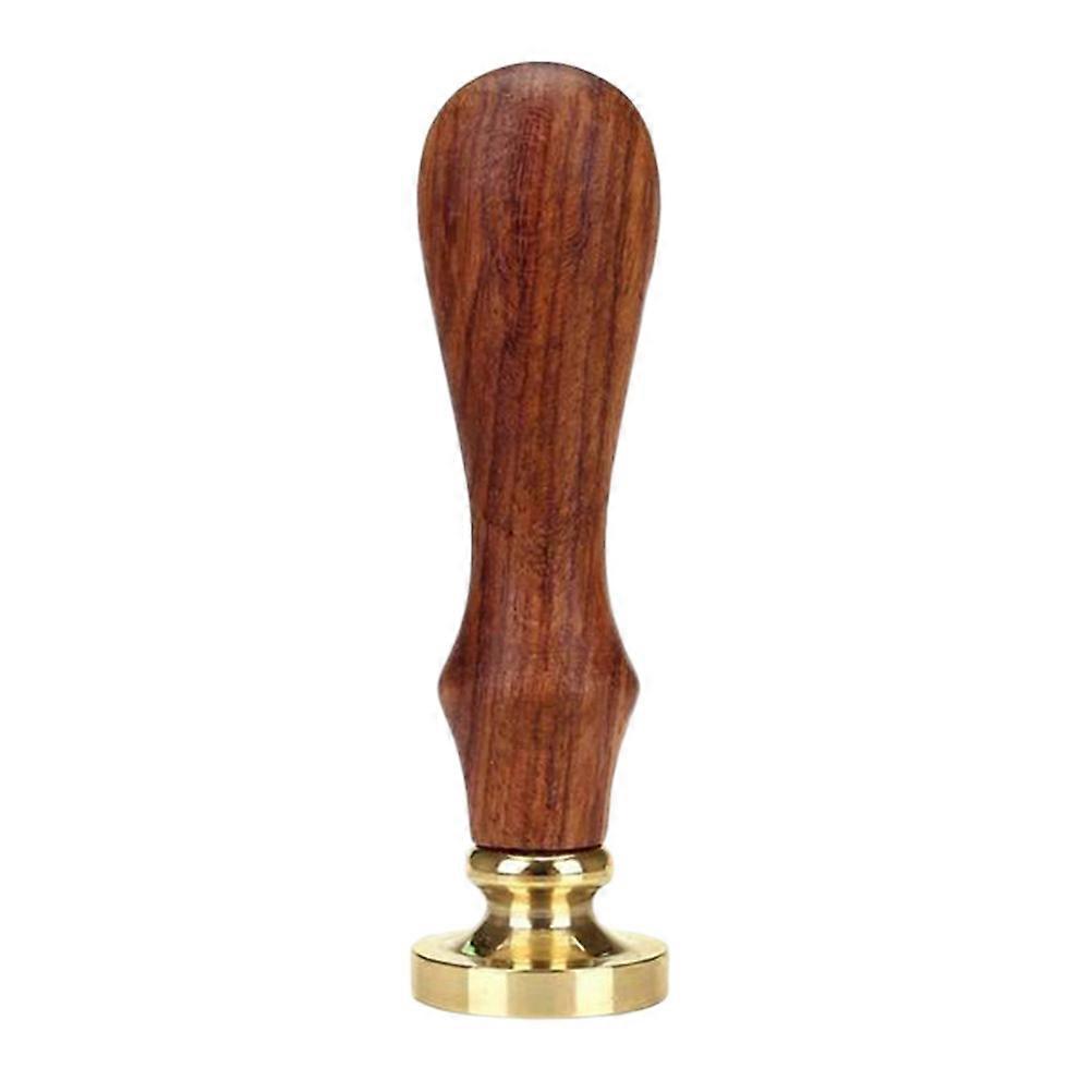 Retro Wooden Date Seal Stamp with Handle – Life Tree Design for Scrapbooking, DIY Projects, Greeting Cards & Holiday Decor