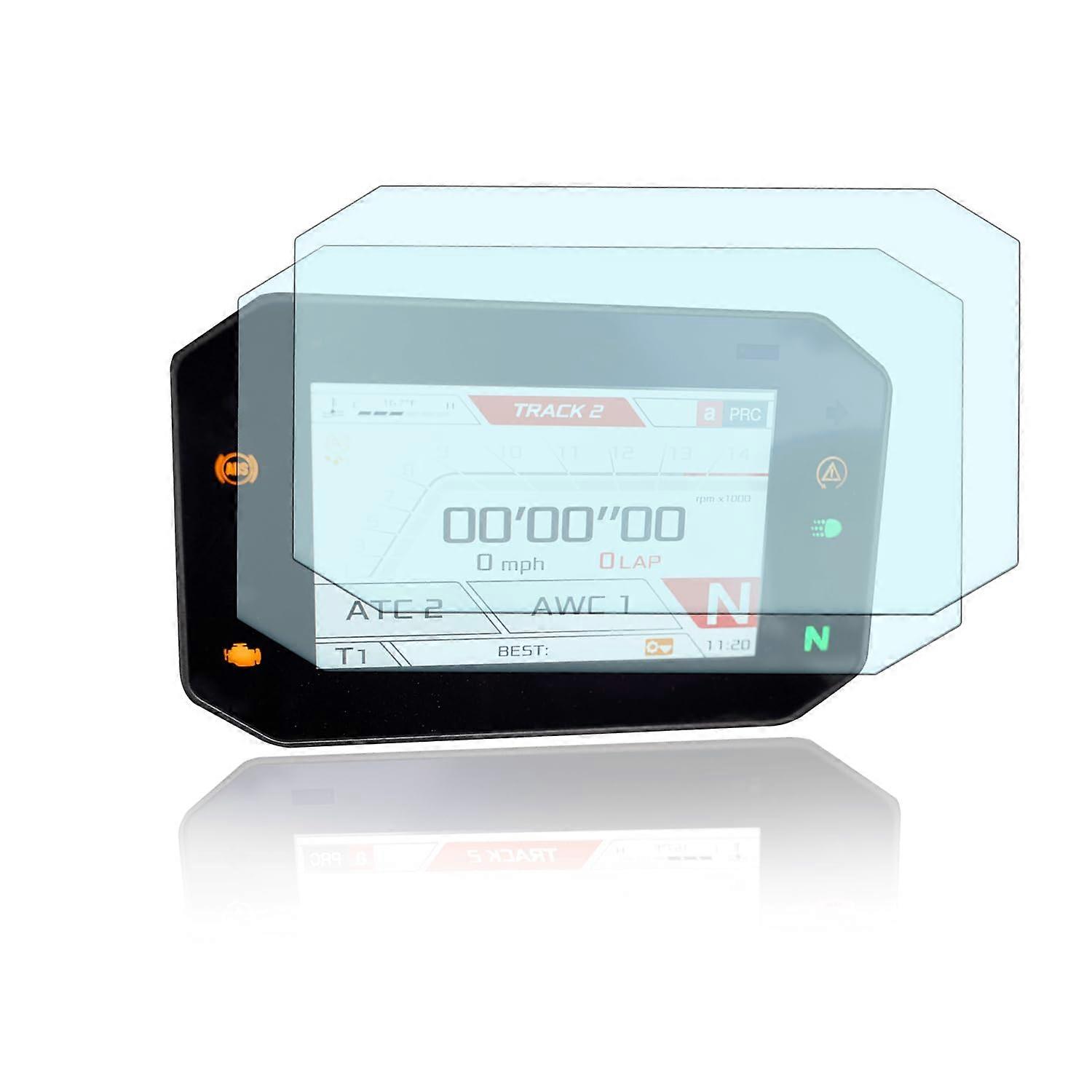 Speedometer Screen Protector For Energica Experia 2022+ 2-Pack Ultra Clear Compatible With Experia Speedometer