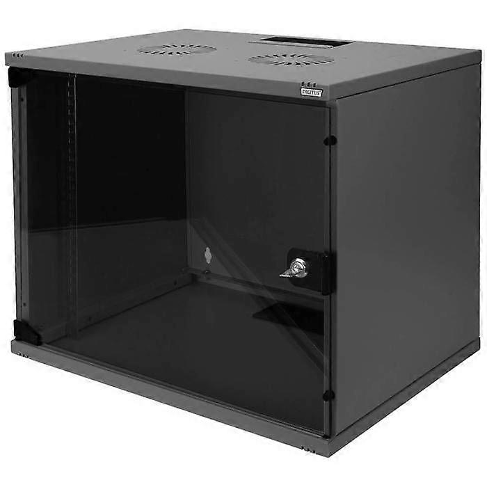 Digitus DN-19 09-U-S-SW Wall Mount Enclosure 19 (L x H x D) 540 x 460 x 400 mm 9 U black (RAL 9005)