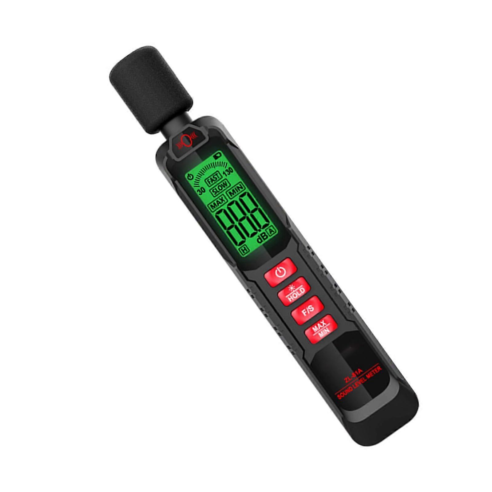 Digital Decibel Meter Lightweight User Friendly Noise Level Monitor For Indoor and Workplace Environments