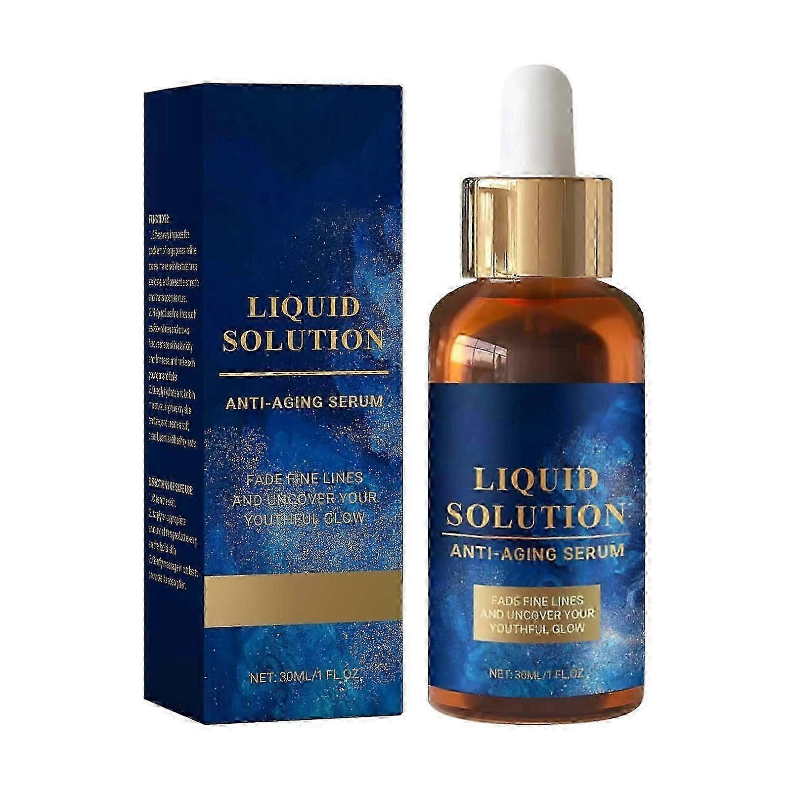 תוצאות מיידיות סרום קמטים ממצק הזדקנות מפחית באופן דרמטי קמטים 30 מ"ל ערכות טיפוח אנטי אייג'ינג PUW0570